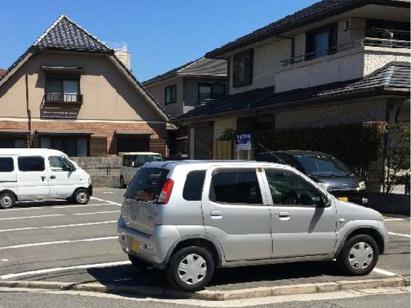 写真：月極駐車場　管理